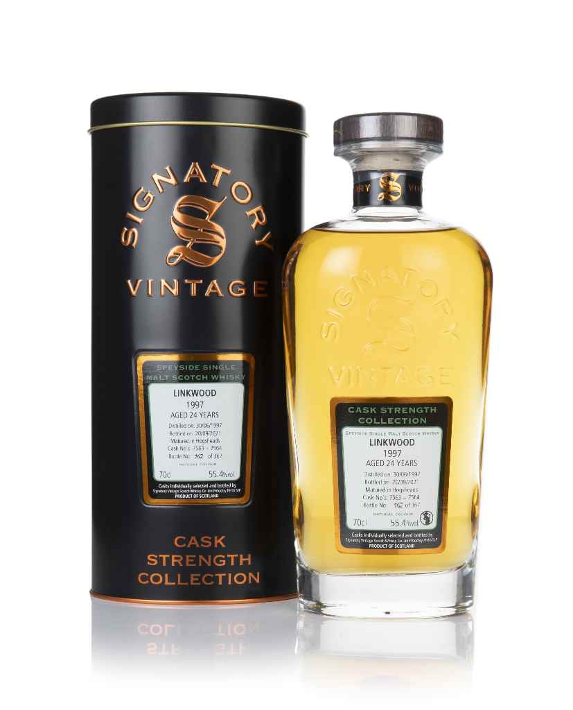 Linkwood 24 Year Old 1997 (cask 7563 & 7564) - Cask Strength Collection (Signatory) 70cl product image