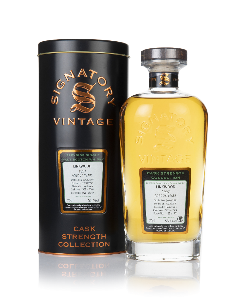 Linkwood 24 Year Old 1997 (cask 7563 & 7564) - Cask Strength Collection (Signatory) 70cl product image