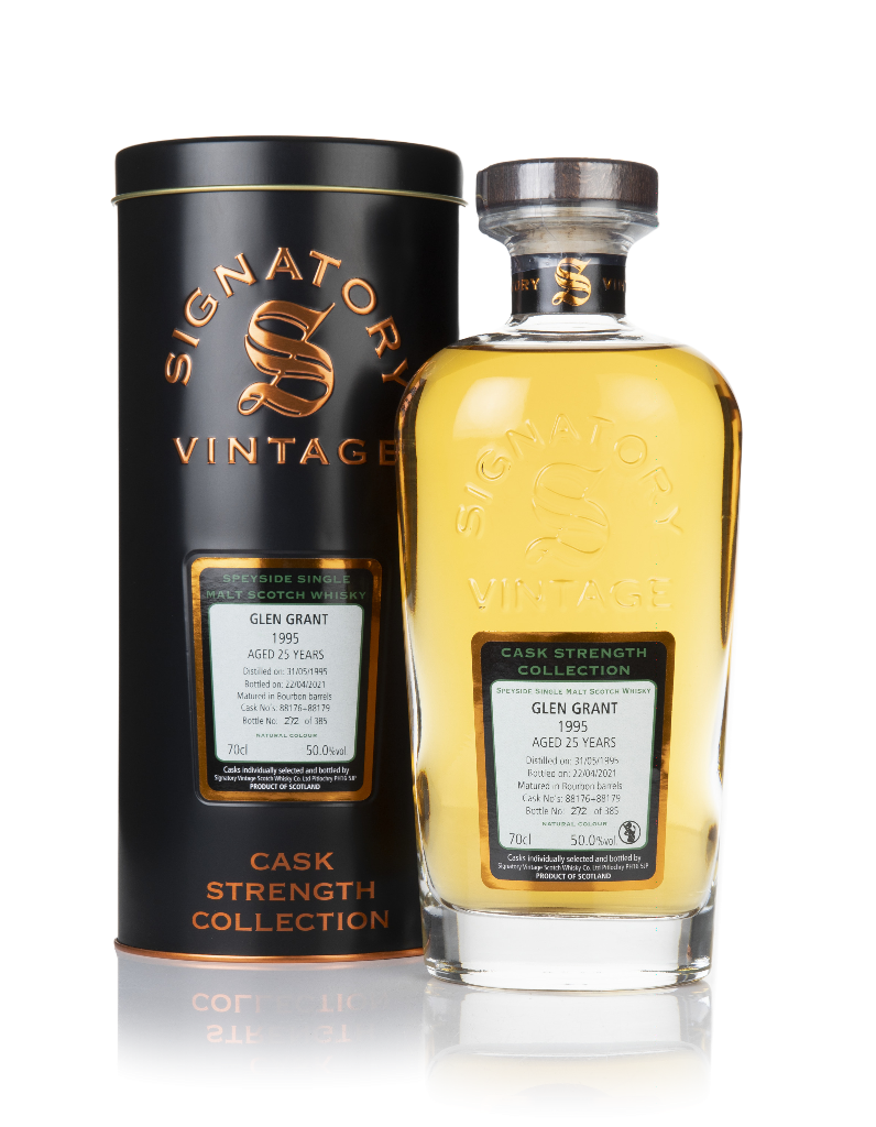 Glen Grant 25 Year Old 1995 (casks 88176 & 88179) - Cask Strength Collection (Signatory) 70cl product image