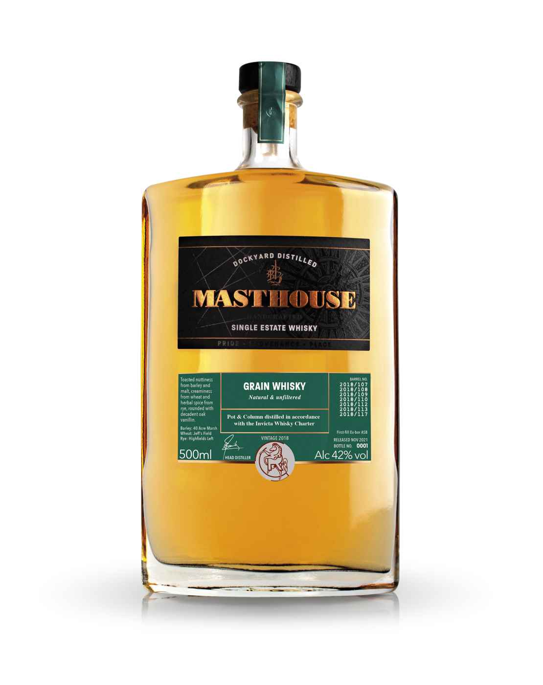 Masthouse Grain Whisky 50cl product image