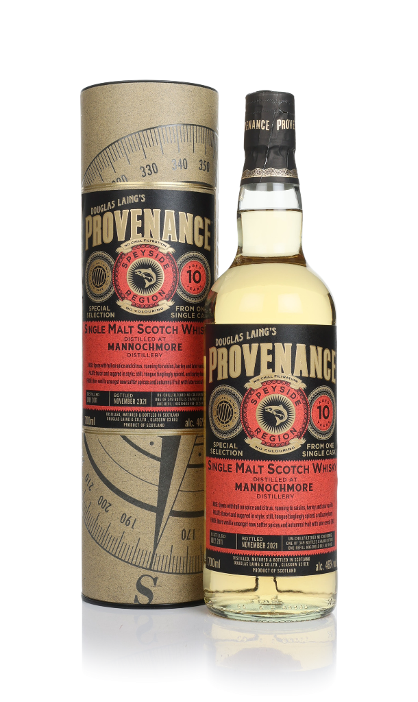 Mannochmore 10 Year Old 2011 (cask 15446) - Provenance (Douglas Laing) 70cl product image