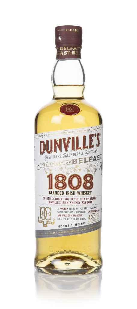 Dunville's 1808 Blended Irish Whiskey 70cl product image