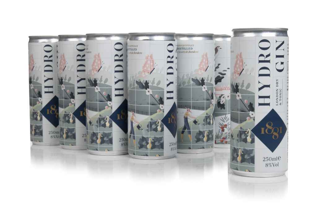 1881 London Dry Hydro Gin & Tonic (12 x 250ml) 300cl product image