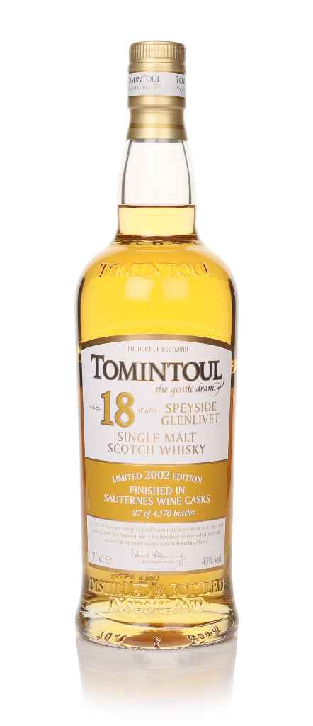 Tomintoul 18 Year Old 2002 - Sauternes Cask Finish 70cl product image