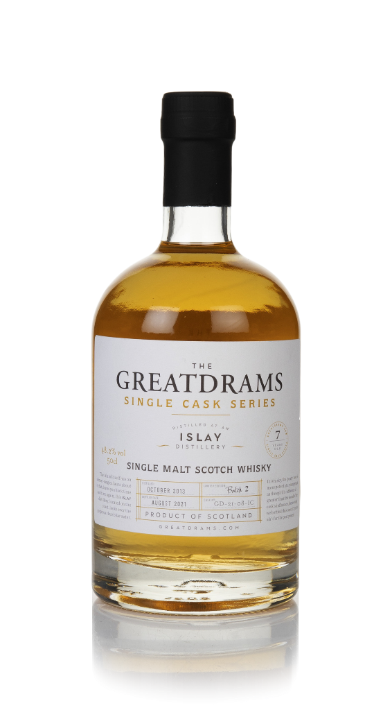 Islay 7 Year Old 2013 - Single Cask Series (GreatDrams) 50cl product image