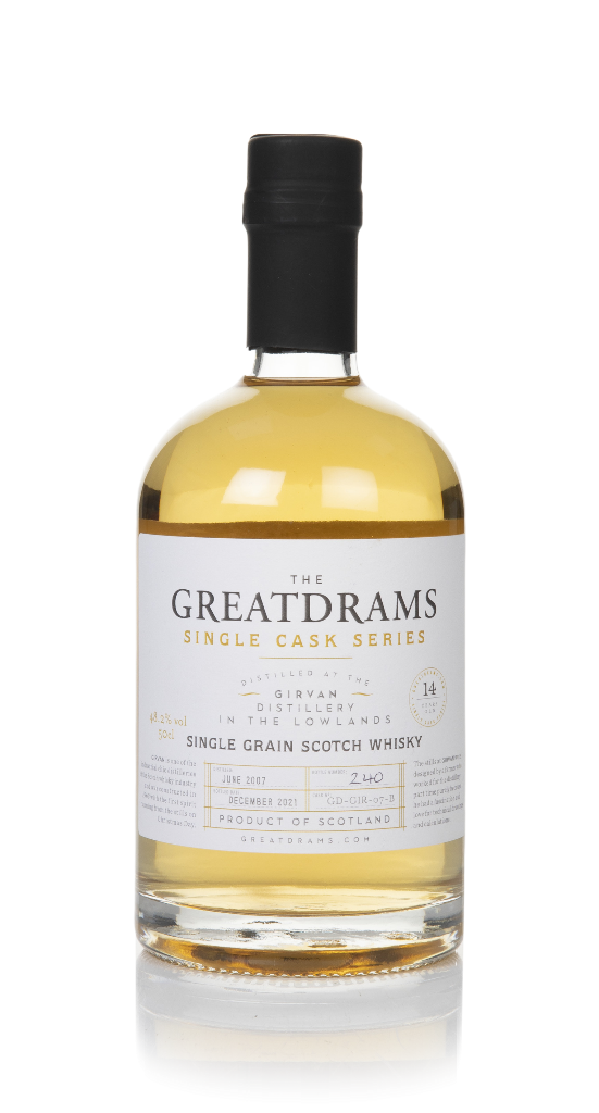 Girvan 14 Year Old 2007 (bottled 2021) (GreatDrams) 50cl product image