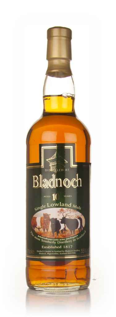 Bladnoch 10 Year Old - Belted Galloway Label 70cl product image