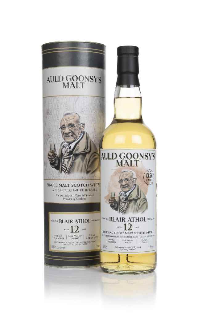 Blair Athol 12 Year Old 2009 (cask 304006) - Auld Goonsy's Malt 70cl product image