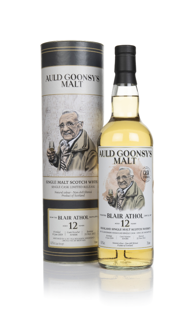 Blair Athol 12 Year Old 2009 (cask 304006) - Auld Goonsy's Malt 70cl product image