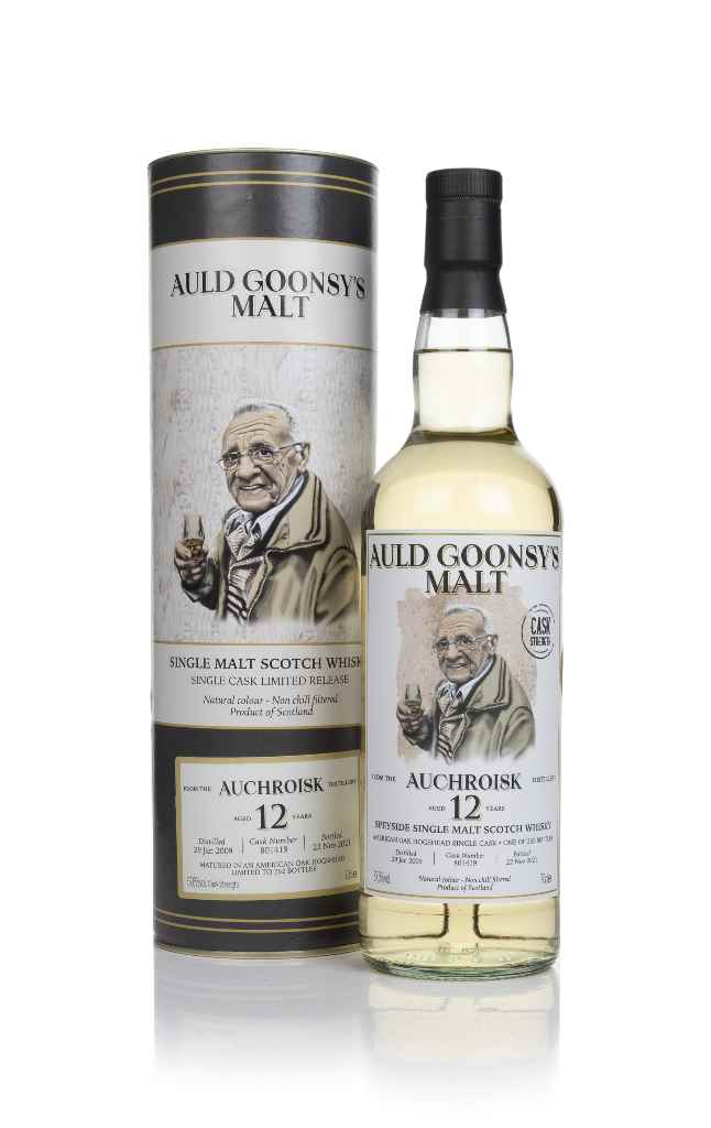 Auchroisk 12 Year Old 2009 (cask 801419) - Auld Goonsy's Malt 70cl product image