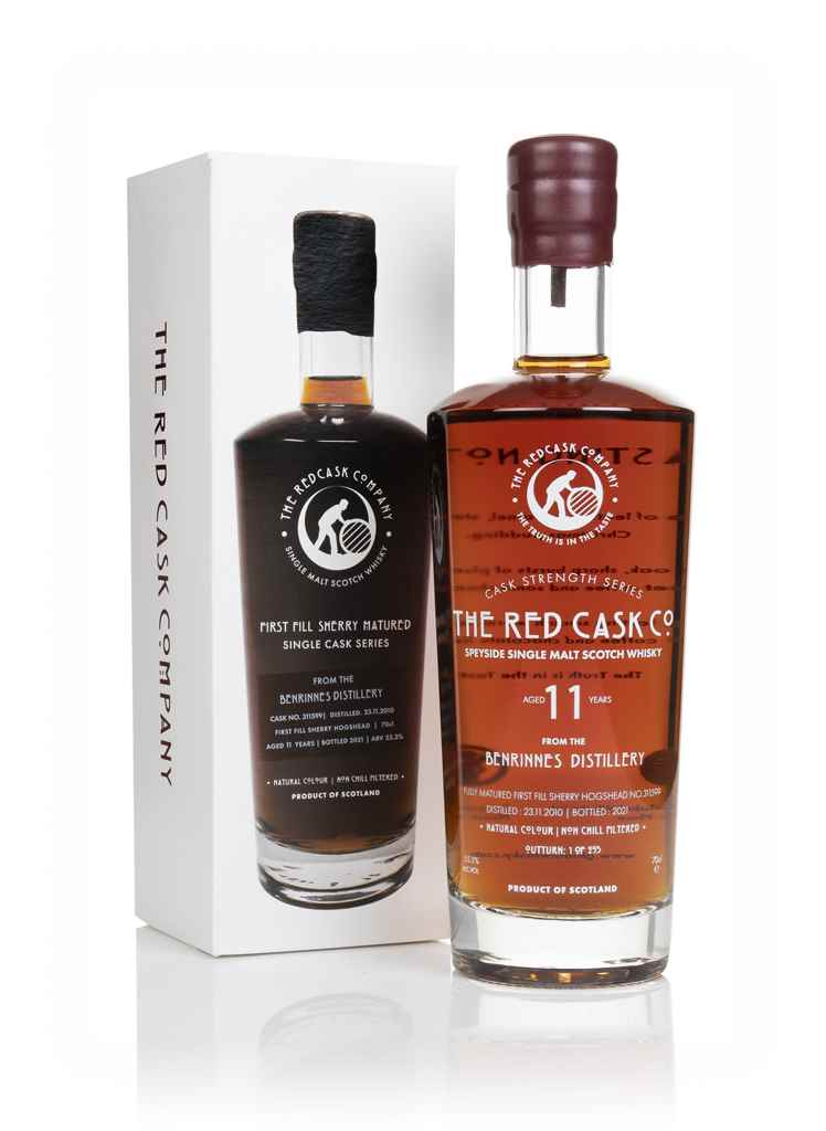 Benrinnes 11 Year Old 2010 (cask 311599) - The Red Cask Co. 70cl product image