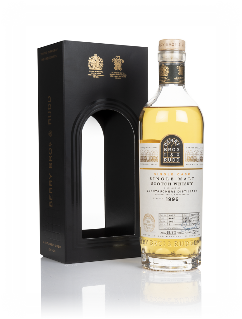 Glentauchers 1996 (bottled 2021) (cask 3977) - Berry Bros. & Rudd 70cl product image