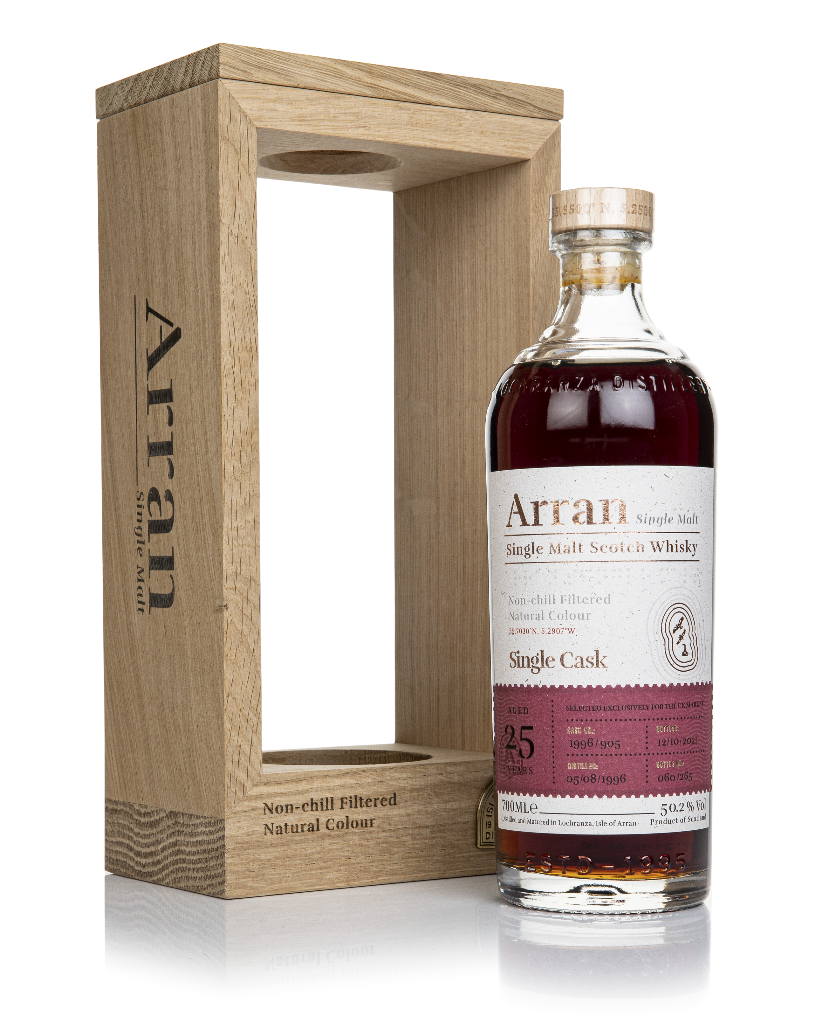 Arran 25 Year Old 1996 (cask 1996/905) – Single Cask 70cl product image