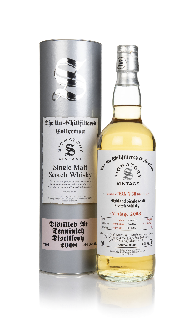 Teaninich 13 Year Old 2008 (casks 715728 & 715734) - Un-Chillfiltered Collection (Signatory) 70cl product image