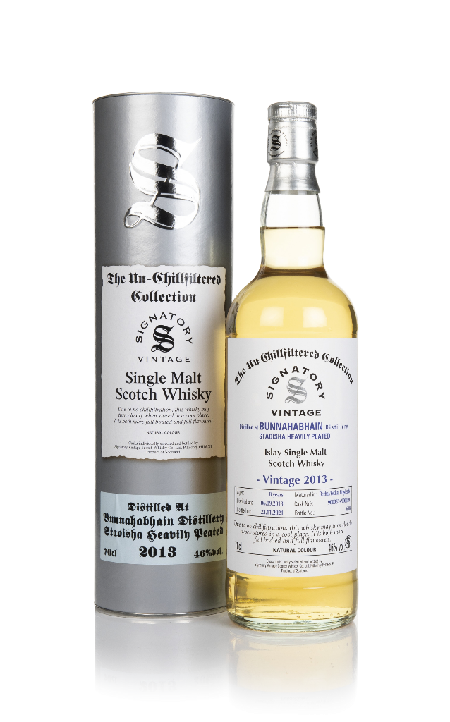 Staoisha 8 Year Old 2013 (casks 900052 & 900059) - Un-Chilfiltered Collection (Signatory) 70cl product image