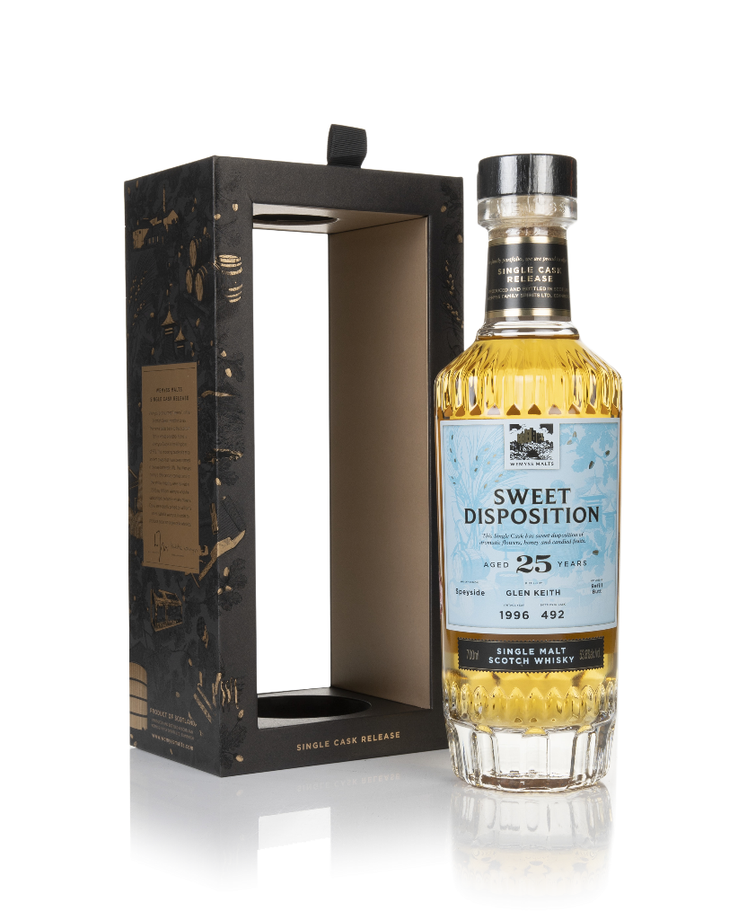 Sweet Disposition 25 Year Old 1996 - Wemyss Malts (Glen Keith) 70cl product image