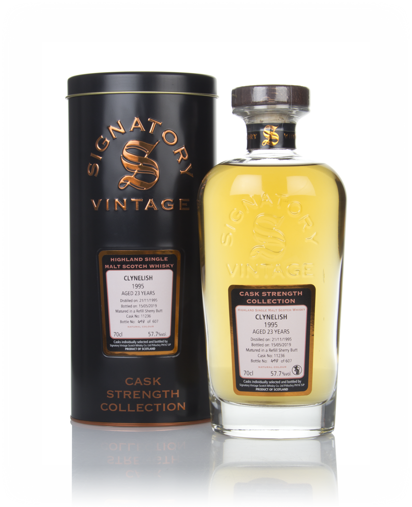 Clynelish 23 Year Old 1995 (cask 11236) - Cask Strength Collection (Signatory) 70cl product image