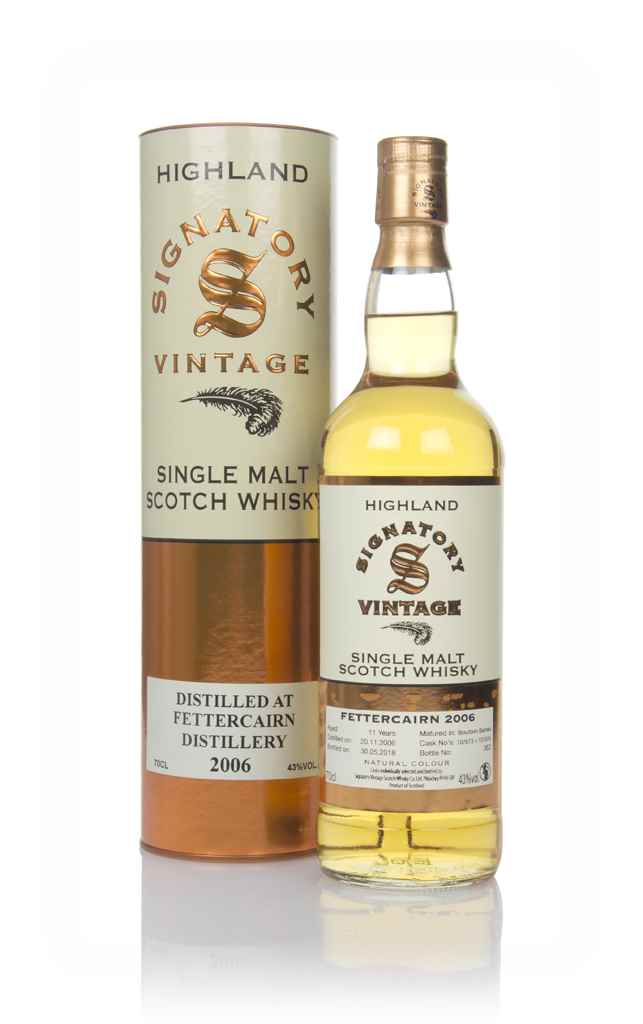 Fettercairn 11 Year Old 2006 (casks 107673 & 107674) - Signatory 70cl product image