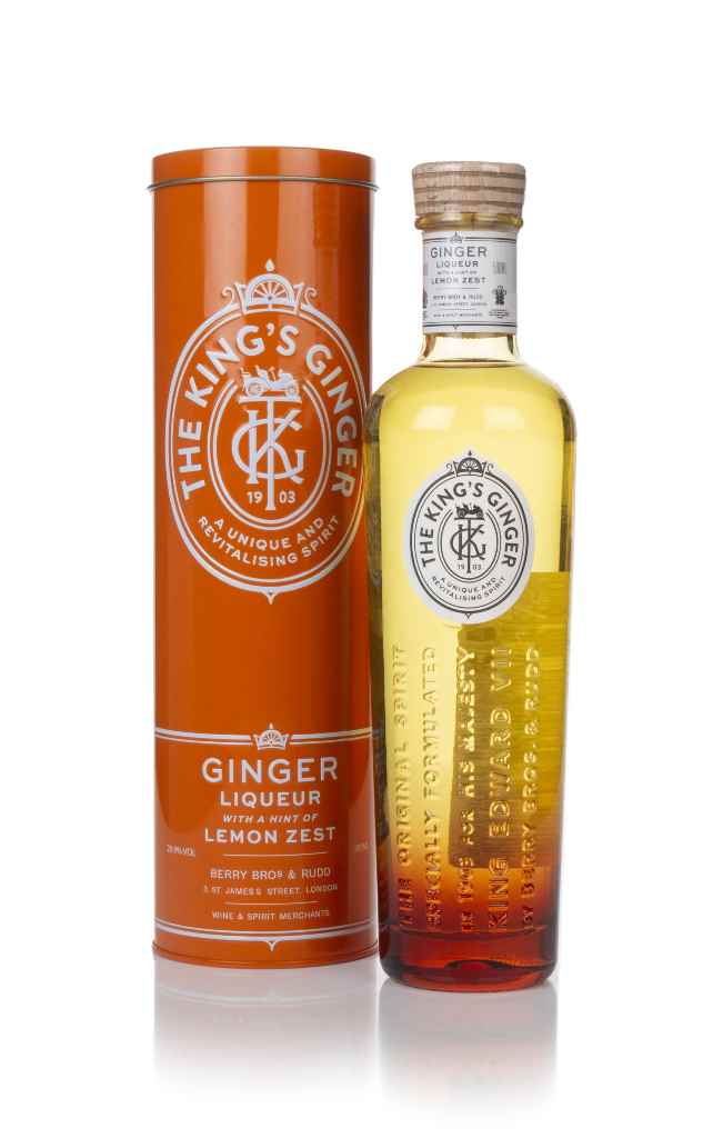 The King's Ginger Liqueur in Presentation Tin 50cl product image
