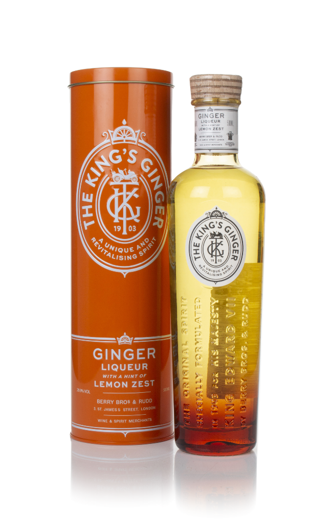 The King's Ginger Liqueur in Presentation Tin 50cl product image