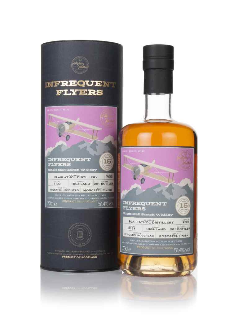 Blair Athol 15 Year Old 2006 (cask 6133) - Infrequent Flyers (Alistair Walker) 70cl product image