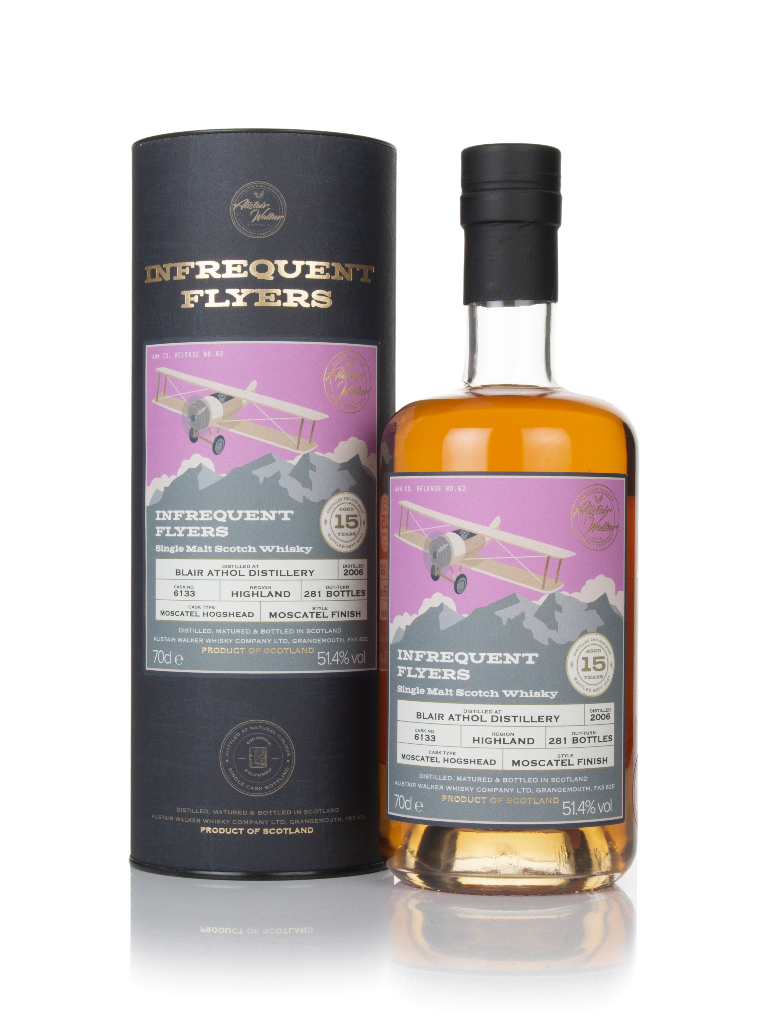 Blair Athol 15 Year Old 2006 (cask 6133) - Infrequent Flyers (Alistair Walker) 70cl product image