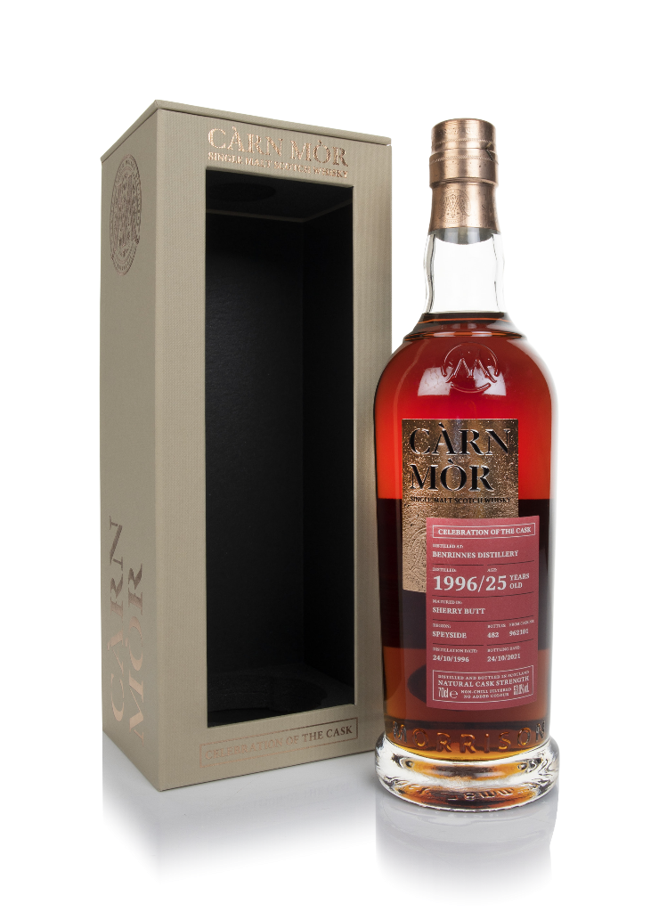 Benrinnes 25 Year Old 1996 (cask 962101) - Celebration of the Cask (Càrn Mòr) 70cl product image