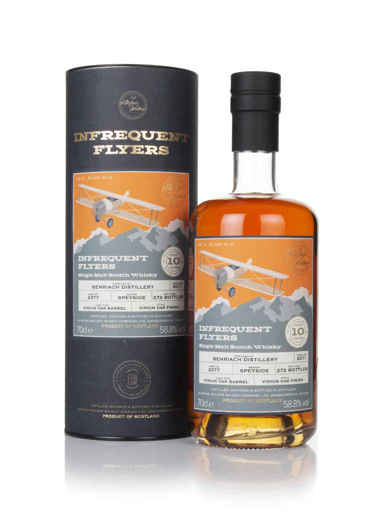 Benriach 10 Year Old 2011 (cask 2377) - Infrequent Flyers (Alistair Walker) 70cl product image