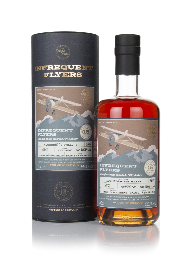 Auchroisk 15 Year Old 2006 (cask 5751) - Infrequent Flyers (Alistair Walker) 70cl product image