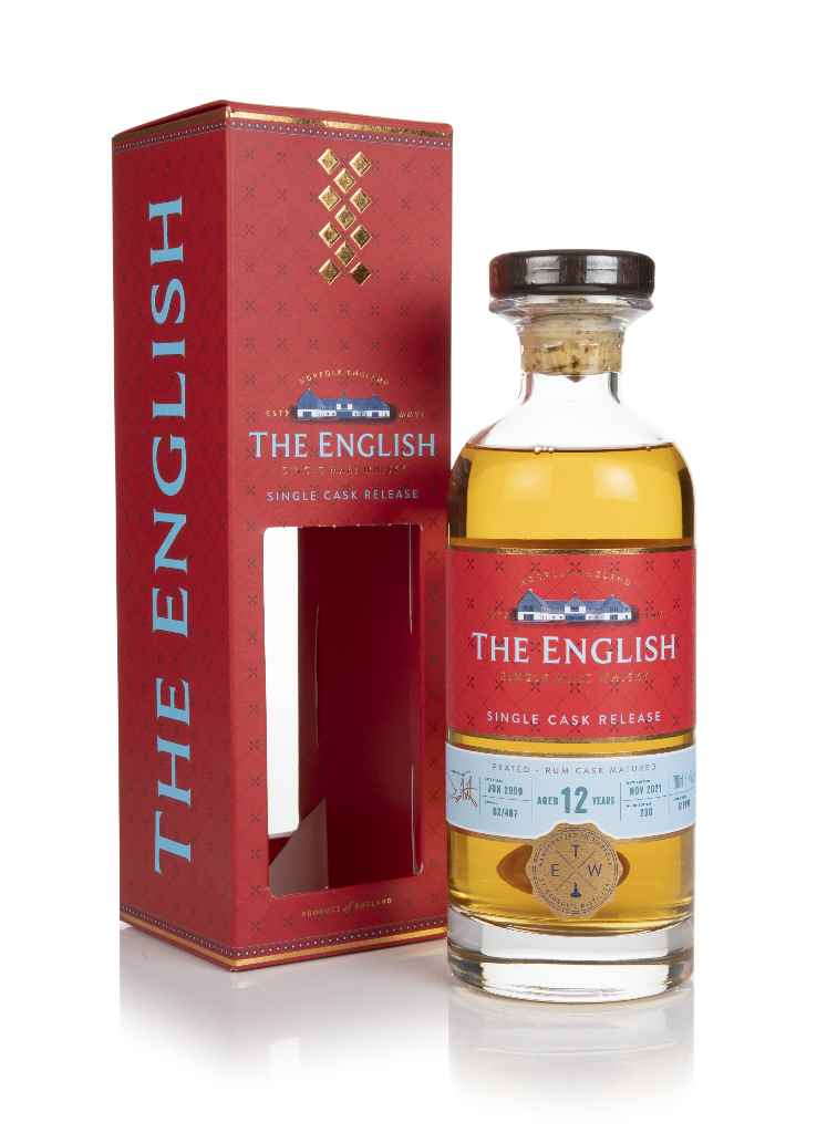 The English - Rum Cask Peated 70cl product image