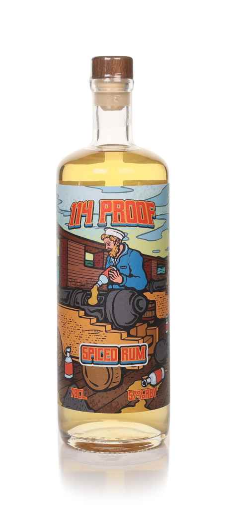 The Custom Spirit Co. 114 Proof Spiced Rum 70cl product image
