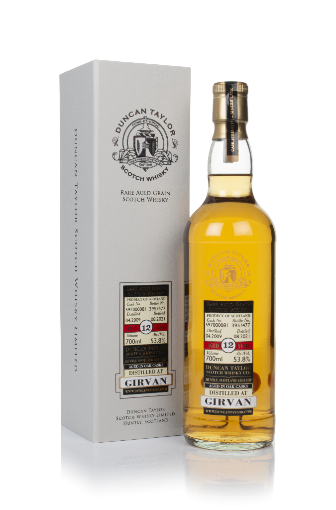 Girvan 12 Year Old 2009 (cask 597000081) - Rare Auld (Duncan Taylor) 70cl product image