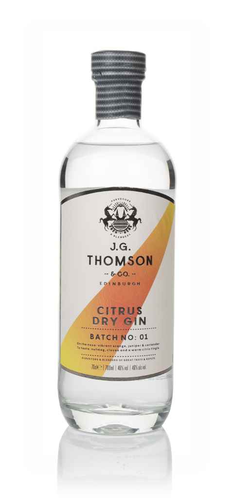 J.G. Thomson Citrus Gin - Batch 01 70cl product image