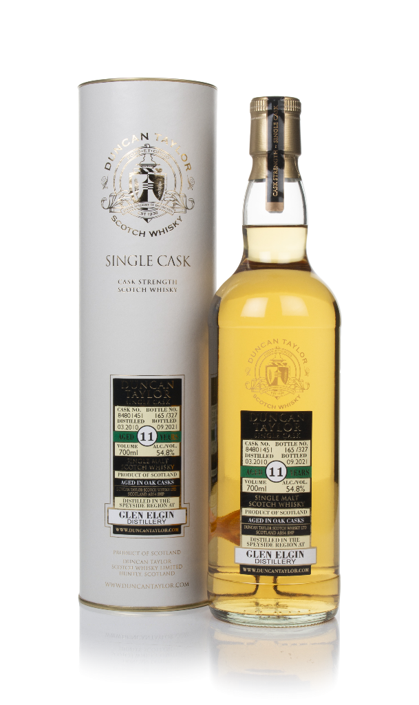 Glen Elgin 11 Year Old 2010 (cask 84801451) (Duncan Taylor) 70cl product image