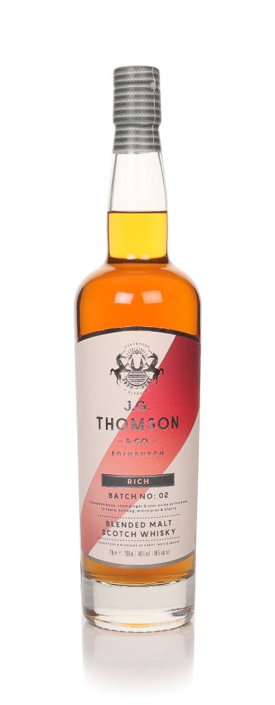J.G. Thomson Rich Blended Malt 70cl product image