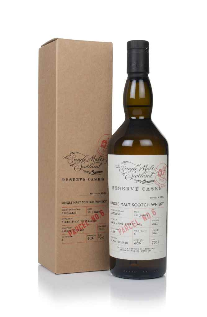 Blair Athol 10 Year Old 2011 (Parcel No.6) - Reserve Casks (The Single Malts of Scotland) 70cl product image