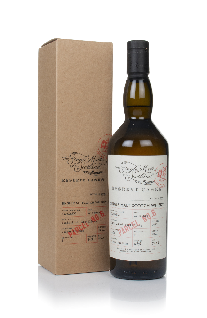 Blair Athol 10 Year Old 2011 (Parcel No.6) - Reserve Casks (The Single Malts of Scotland) 70cl product image