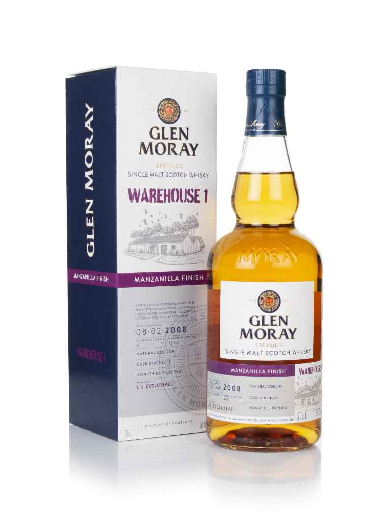 Glen Moray 2008 Manzanilla Finish - Warehouse 1 70cl product image