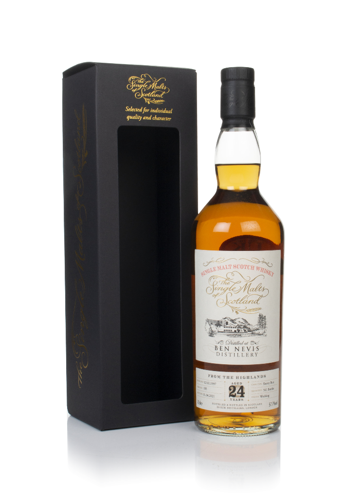 Ben Nevis 24 Year Old 1997 (cask 105) - The Single Malts of Scotland 70cl product image