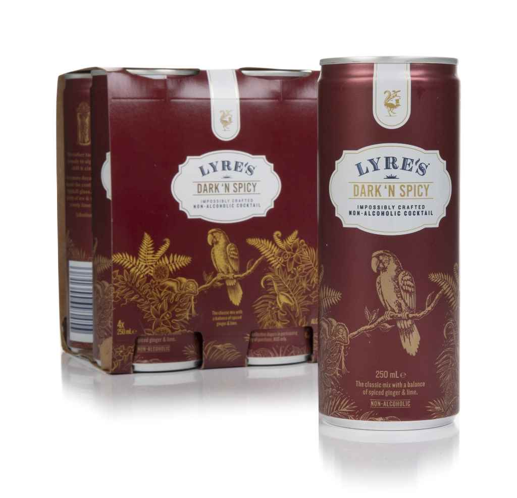 Lyre's Dark ‘N Spicy (4 x 200ml) 80cl product image