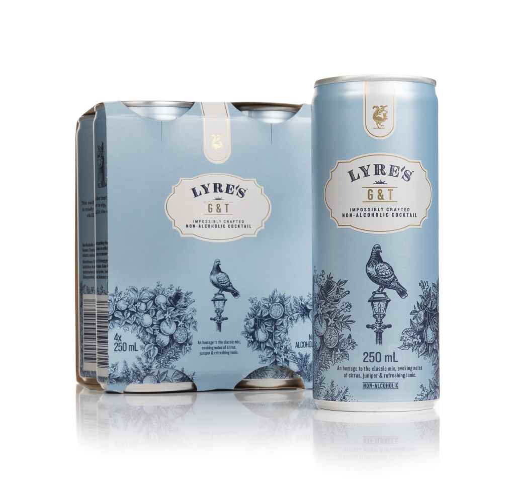 Lyre's Non-Alcoholic G&T (4 x 250ml) 100cl product image