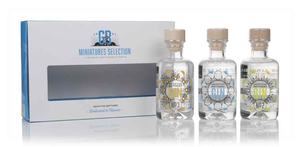 Griffiths Brothers Gin Triple Pack (3 x 100ml) 30cl product image
