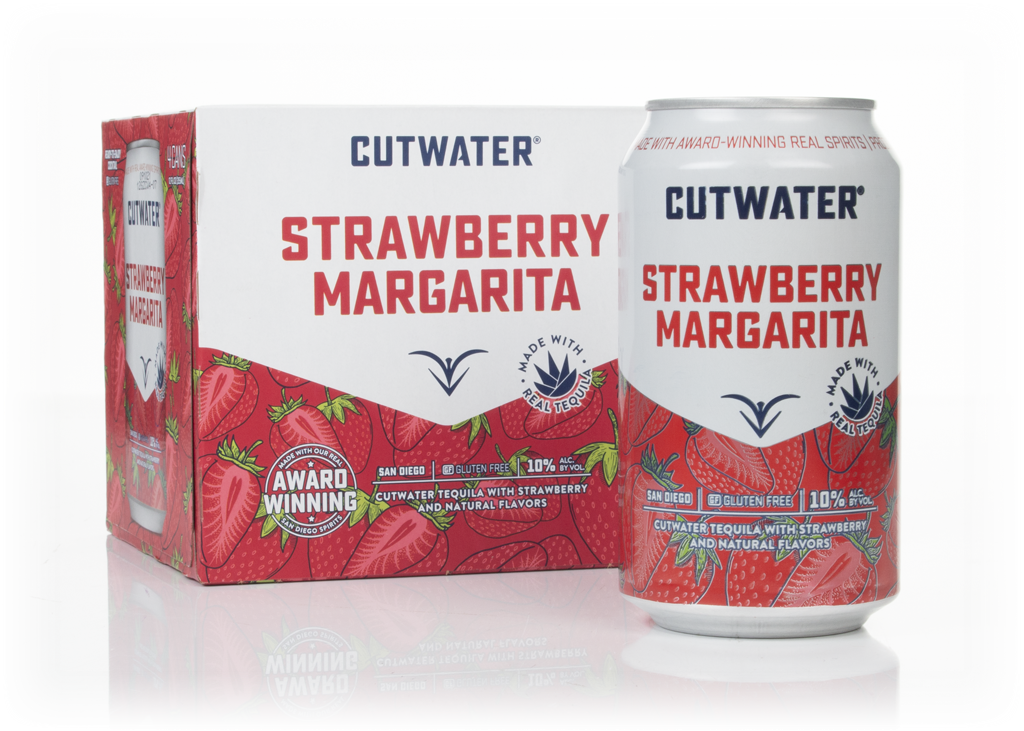 Cutwater Strawberry Margarita (4 x 355ml) 142cl product image