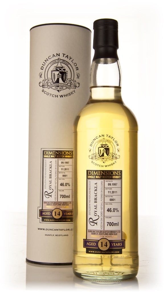 Royal Brackla 14 Year Old 1997 - Dimensions (Duncan Taylor) 70cl product image