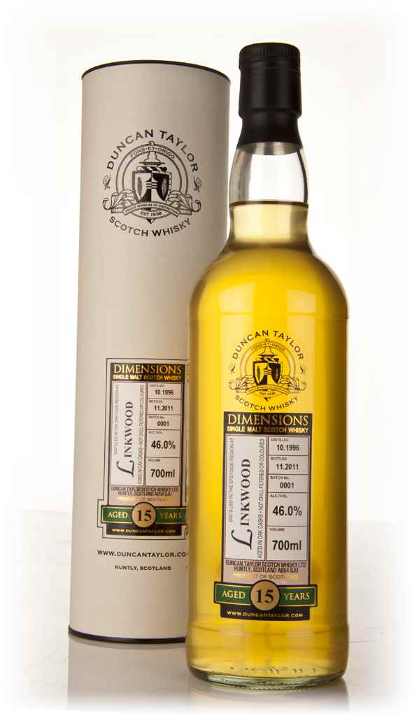 Linkwood 15 Year Old 1996 - Batch 0001 - Dimensions (Duncan Taylor) 70cl product image