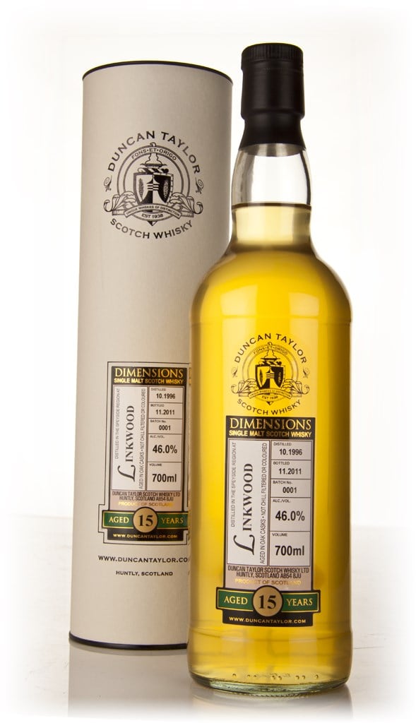 Linkwood 15 Year Old 1996 - Batch 0001 - Dimensions (Duncan Taylor) 70cl product image