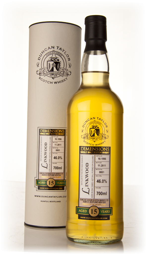 Linkwood 15 Year Old 1996 - Batch 0001 - Dimensions (Duncan Taylor) 70cl product image