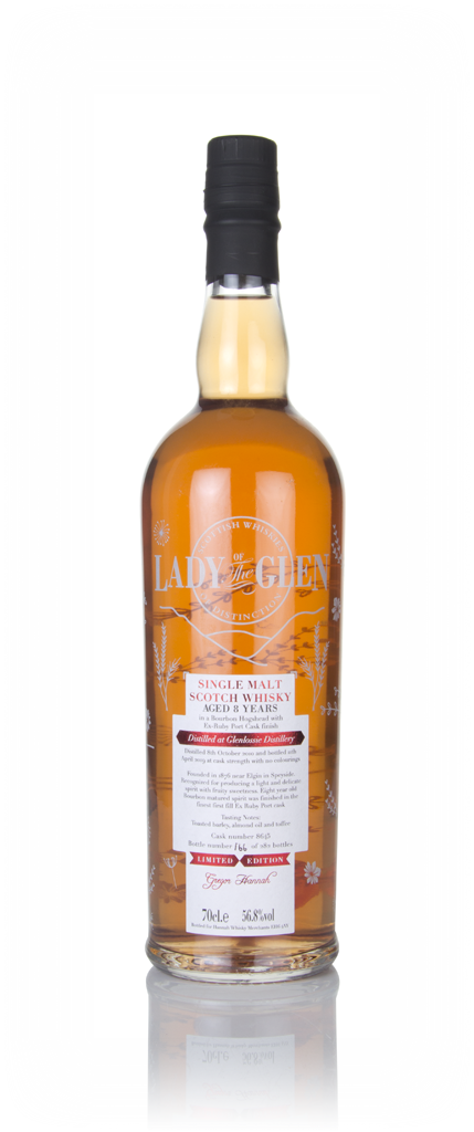 Glenlossie 8 Year Old 2010 (cask 8645) - Lady of the Glen (Hannah Whisky Merchants) 70cl product image