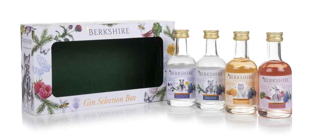 Berkshire Botanical Gin Minatures Selection Gift Pack (4 x 50ml) 20cl product image