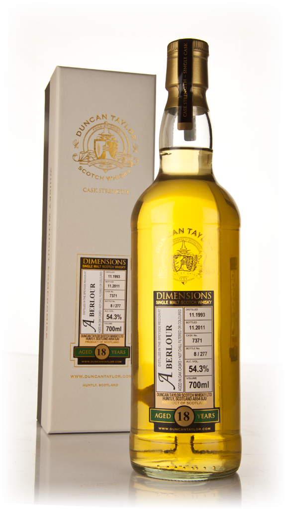 Aberlour 18 Year Old 1993 - Dimensions (Duncan Taylor) 70cl product image